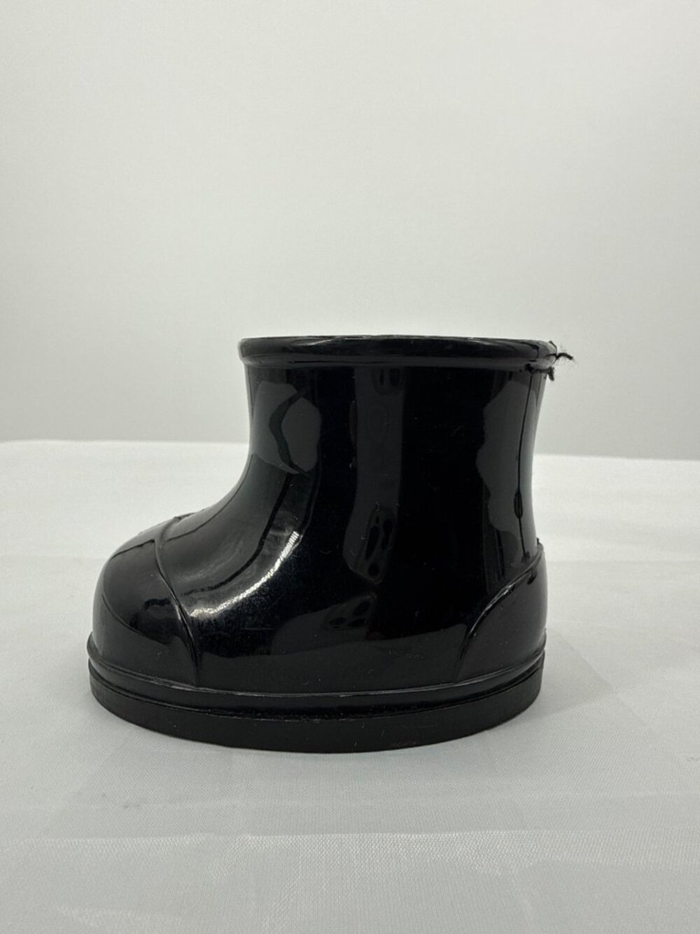 Build A Bear Black Rubber Rain Boot Wellies Plush Teddy Bear Shoes Outfit Toy